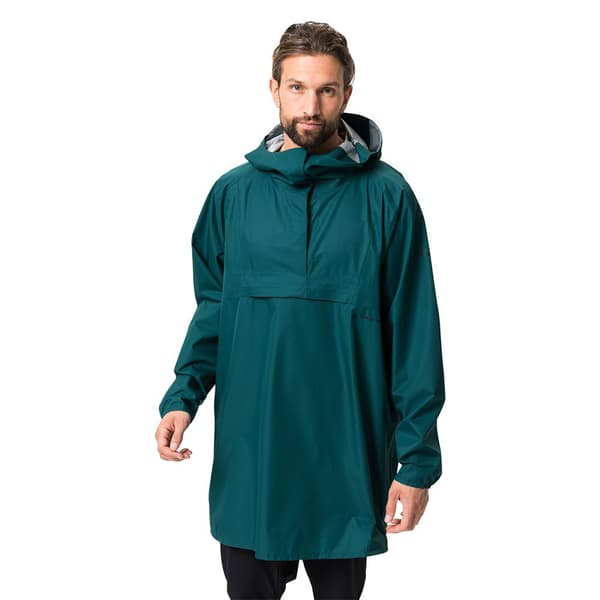 Vaude Bike Vedenpitävä Poncho Comyou Coat Vihreä XL Mies