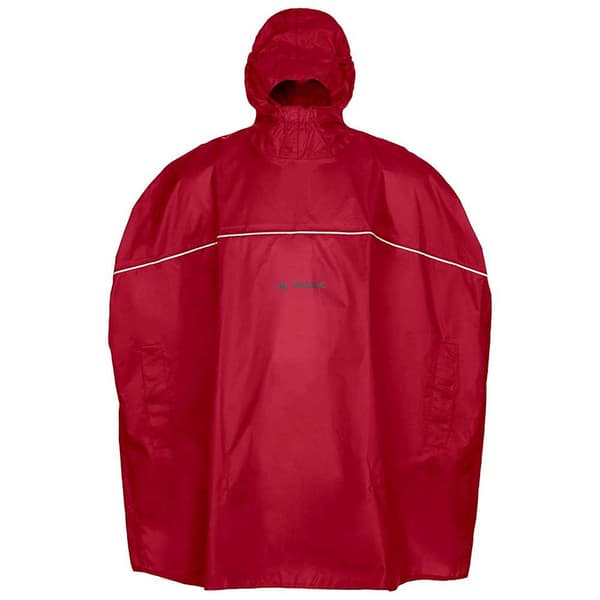 Vaude Bike Grody Poncho Rød 152 cm