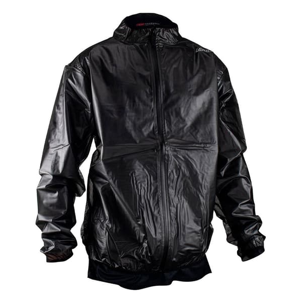Leatt Rain Jacket Regnfrakke Sort L Mand