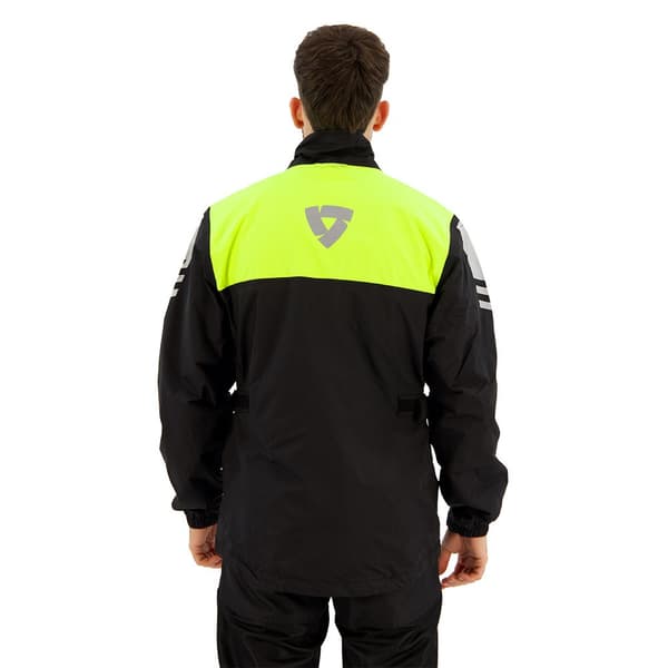 Revit Nitric 3 H2o Regnfrakke Sort S Mand