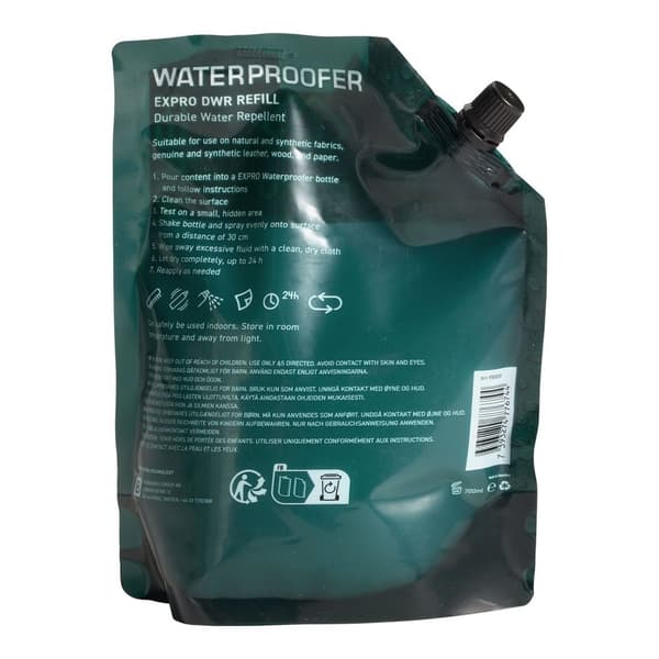 EXPRO WATERPROOFER 700 ML REFILL +  WATERPROOFER MAX BOTTLE DWR APPLICATOR