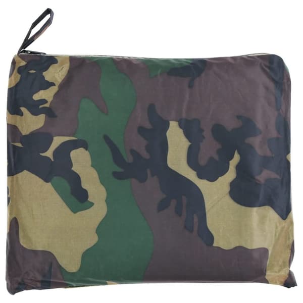 Regnställ med Huva Herrar Tvådelat Camouflage XL