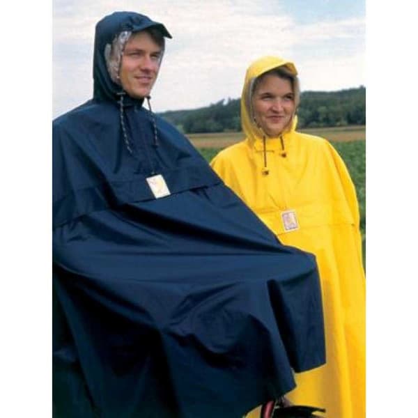 Hock Rain Stop Vandtæt Poncho Gul,Blå L Mand