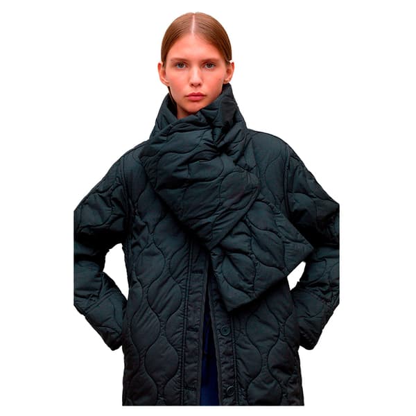 Ecoalf Lezna Poncho Sort S Kvinde