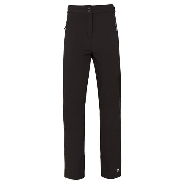 Trespass Womens/Ladies Squidge II Water Resistant Hiking Trousers Black L/SL