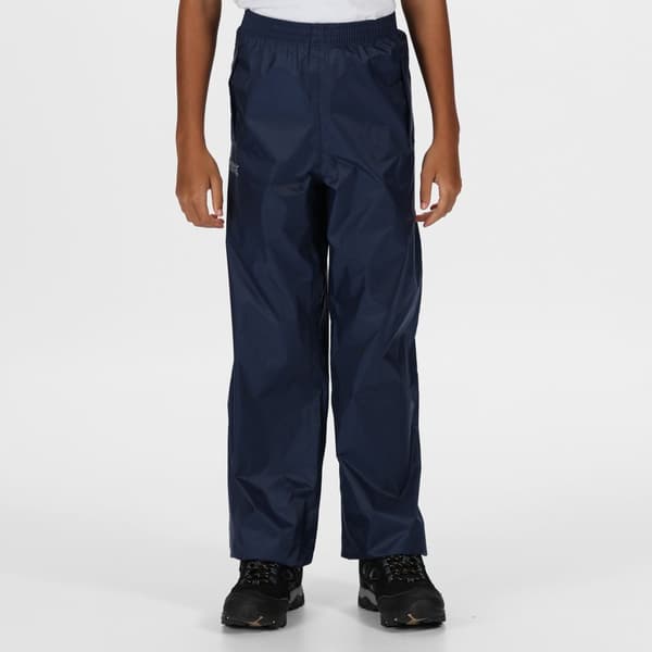 Regatta Great Outdoors Kids Boys Adventure Tech Pack It vandtætte overtræksbukser til drenge