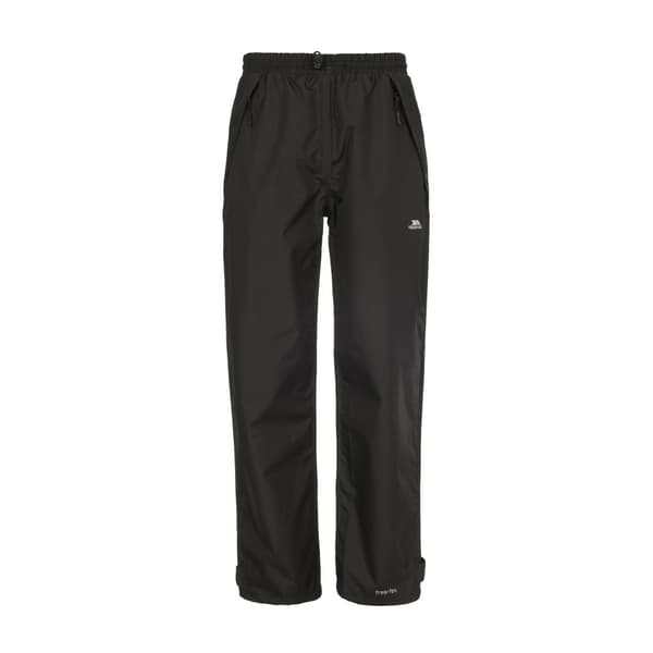 Trespass Womens/Ladies Tutula Waterproof Trousers Black M/SL