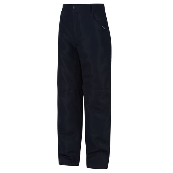 Regatta Barn/Kids Sorcer II Zip Off byxor med dragkedja Navy 9-10 Years