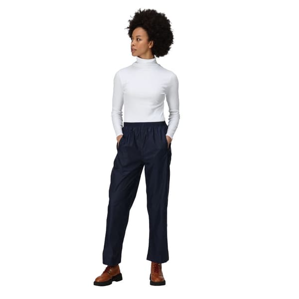 Regatta Womens/Ladies Packaway Rain Trousers