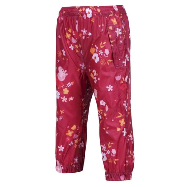 Regatta Floral Peppa Pig Packaway vattentäta byxor för barn/barn