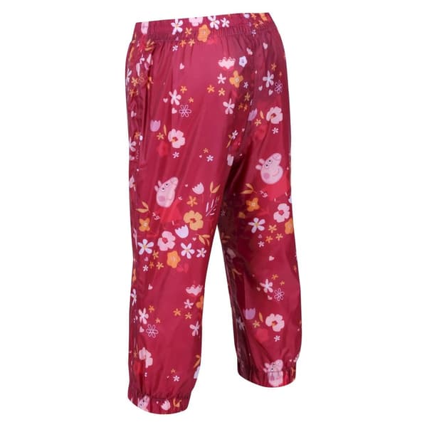 Regatta Floral Peppa Pig Packaway vattentäta byxor för barn/barn