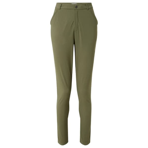TOG24 Dam/dam Milton vattenavvisande smala byxor Khaki Green 12 UK R
