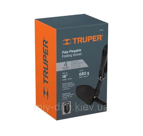 Sammenleggbar spade Truper®