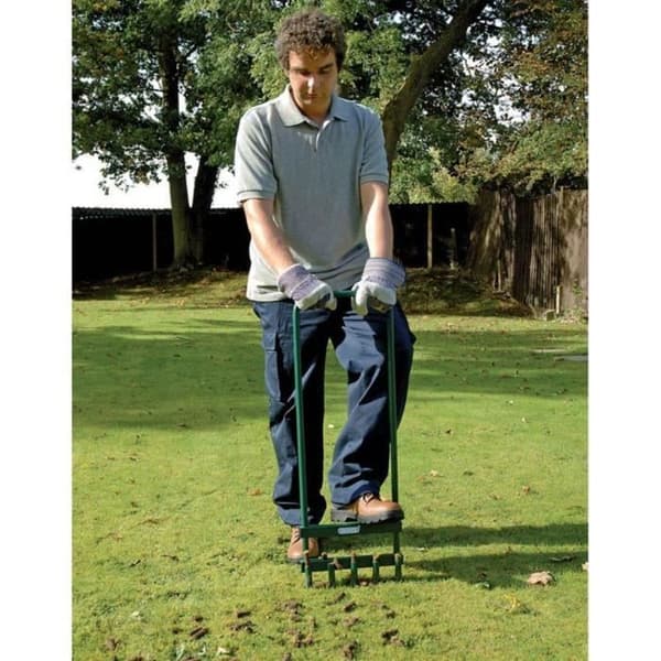 Draper Tools Lawn Aerator, 11,5" x 37", grön 30565
