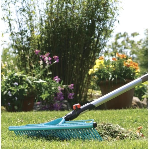 Combisystem® GARDENA gräskratta - 60 cm - 32 tänder - Robust stål - 25 års garanti