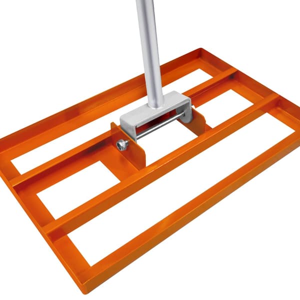 Lawn Leveller & Aerator Manual Grass Roller 3.8cm Spikes 50cm or 100cm x 32cm Levelling Rake Lute Removable Dual Purpose Extendable Handle 1.15 - 1.9m