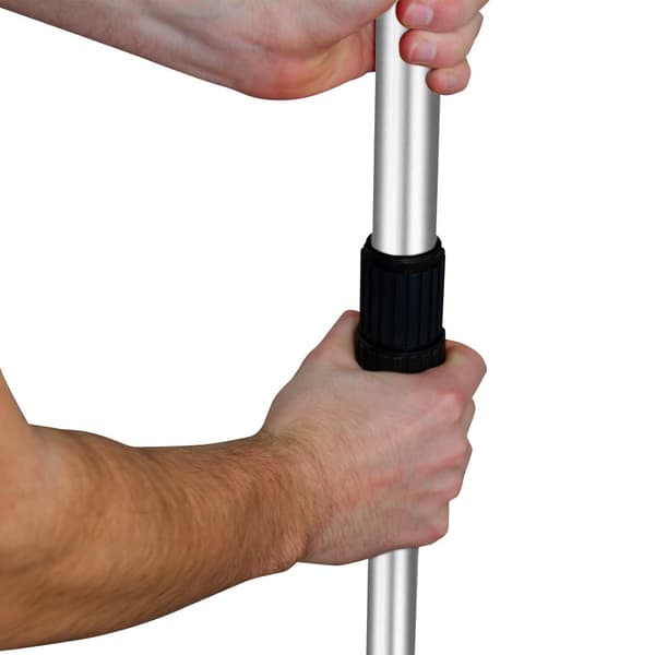 Lawn Leveller & Aerator Manual Grass Roller 3.8cm Spikes 50cm or 100cm x 32cm Levelling Rake Lute Removable Dual Purpose Extendable Handle 1.15 - 1.9m