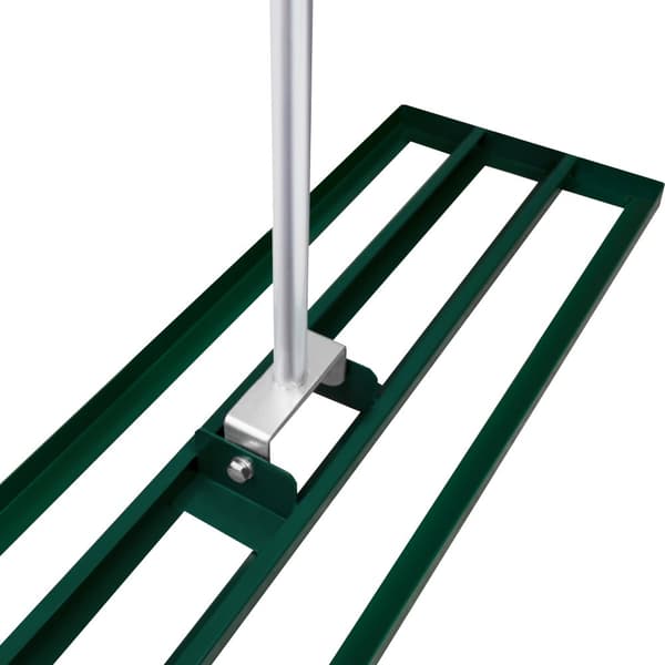50 cm or 100 cm Gräsutjämnare & Manuell Gräsmatteluftare med 3.8 cm Spikar | Utjämningsräfsa | Avtagbart Teleskophandtag 1.15 - 1.9 m | Lätt Grepp | T