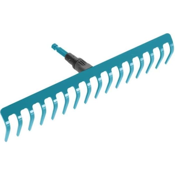 GARDENA 41cm combisystem® trädgårdskratta - Kraftiga stål - 16 pinnar - Kratta och utjämna marken - 25 års garanti (3179-20)