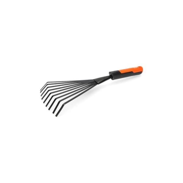 GENERIC - Manuell Trädgårdskratta 38cm Färg Grå/Orange Edm