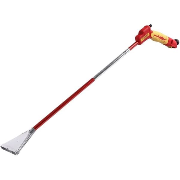 Premium grön ogräsbrännare Bred pip - ROTHENBERGER - 990°C - ∅40 mm - Röd och gul