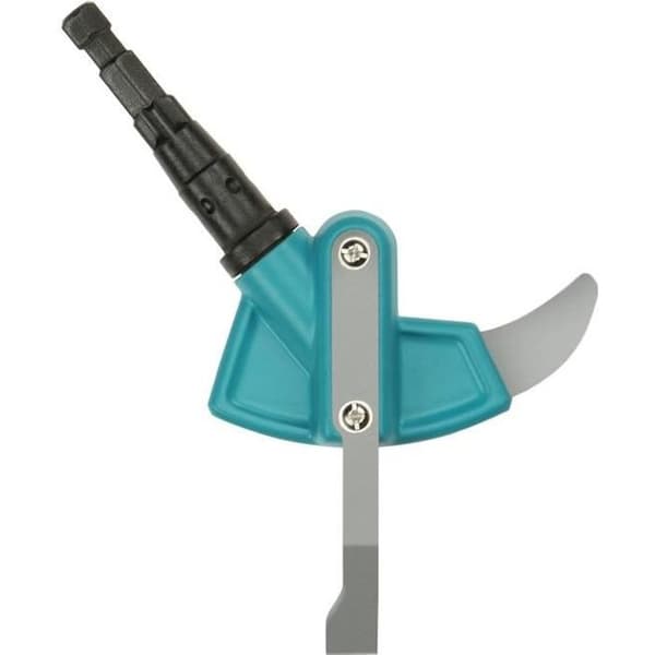 GARDENA 2-i-1 combisystem® uppfart och terrass ogräsmaskin – Blad och kniv i rostfritt stål – Utbytbart blad – 25 års garanti (3607-20)