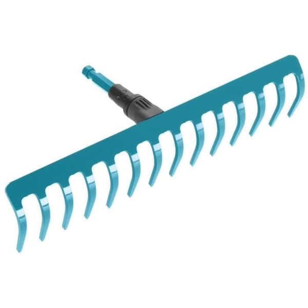 GARDENA 30cm combisystem® Trädgårdskratta - Kraftiga stål - 12 pinnar - Kratta och utjämna marken - 25 års garanti (3177-20)
