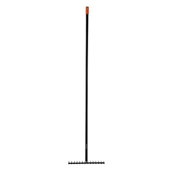 Solid™ 14-pinnars böjda pinnkratta - FISKARS - Idealisk för att förbereda rabatter och kratta grenar