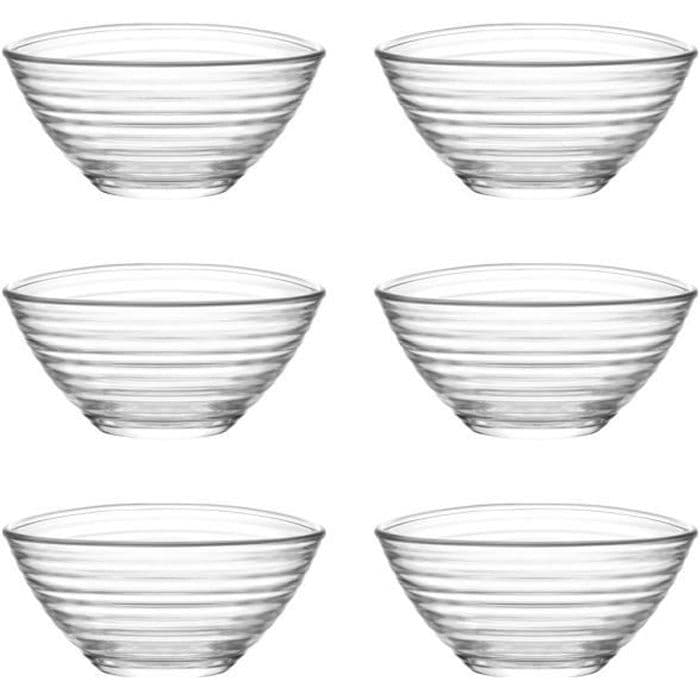 Glasramekins - för såser-kryddor - 6,8 cm - set om 6