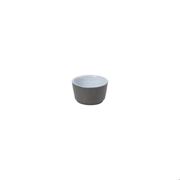 Ramekin Ø 6,9 cm Lagoa EcoGres - Förpackning med 6 - Costa Nova - Svart - l1- L1- P1- h39- Stengods