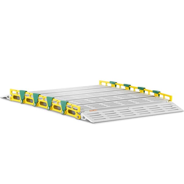 Kørestolsrampe - transportabel - 500 kg - 1050 x 762 mm