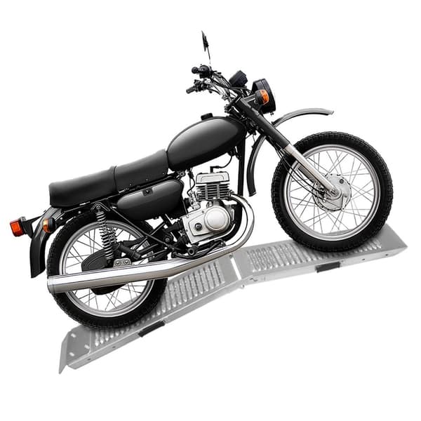 T-Mech 2 x Hopfällbara Motorcykelramper