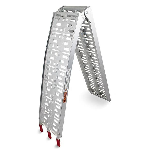 Sæt/sæt ramper til Quad/traktor 680kg Alu ramper/skinner