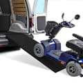 Miniatyrbild 3 av 4: XMTECH Set om 2 Galvaniserat stål Lastramp 400 kg-par max 160x22,5x4,5cm Motorcykel Traktor Släpvagn, Svart