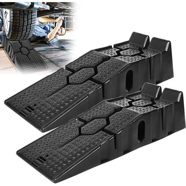 2-pack Lastramp Plastramp Uppfart Lyftplattform Lyftplattform 2500 kg Last