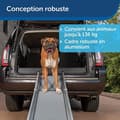 Miniatyrbild 3 av 4: PetSafe Happy Ride - Kompakt teleskoperande hundramp - Slitstark aluminiumram stöder upp till 300 lbs.