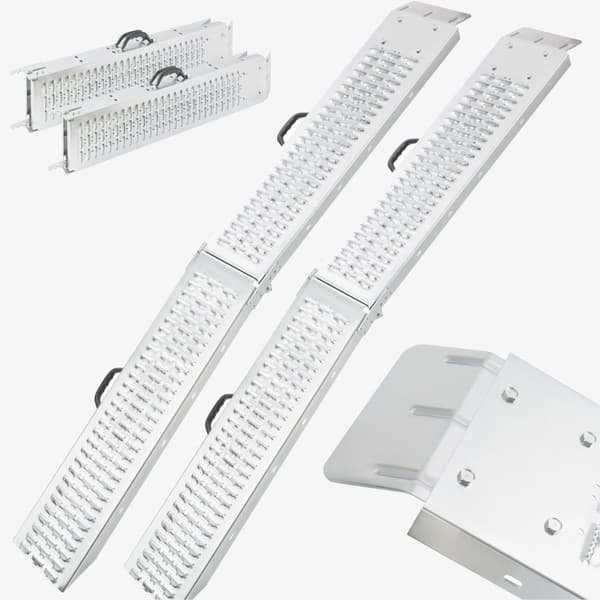 Stålrampe 180 cm 2 stk.