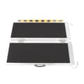 Miniatyrbild 4 av 4: Aluminiumlegering Fällbar Rullstolsramp, Halkfri Yta, Lätt och Bärbar, Maximal Belastning 270 kg