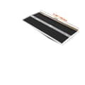 Miniatyrbild 1 av 2: Rullstolsramp, 800 lbs lastkapacitet, halkfri yta, hopfällbar design,72tum
