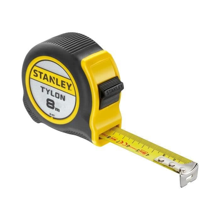 STANLEY Måttband 8m x 25mm i Tylon