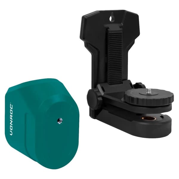 VONROC 360° Laser - Rotationslaser 4V - grøn - selvnivellerende - 40 meter rækkevidde | Inkl. USB-C oplader