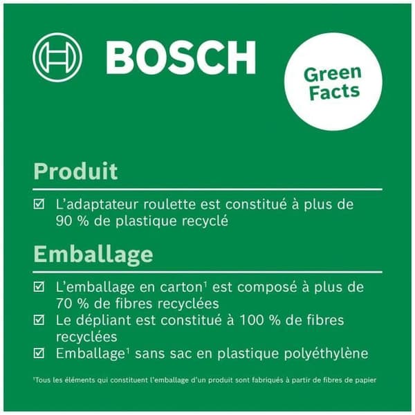Bosch hjuladapter