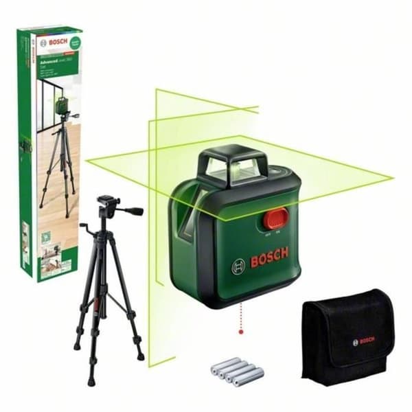 Korslaser - BOSCH HEM OCH TRÄDGÅRD - AdvancedLevel 360 Set