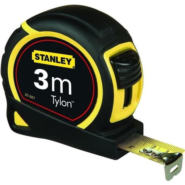 Tylon STANLEY tvåmaterialsmåttband - 0-30-657 - 3 m x 12,7 mm