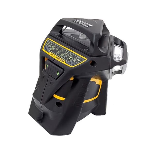 Fatmax® X3G-360° grön multi-line lasernivå med 1 integrerat batteri i fodralet - STANLEY - FMHT1-77356