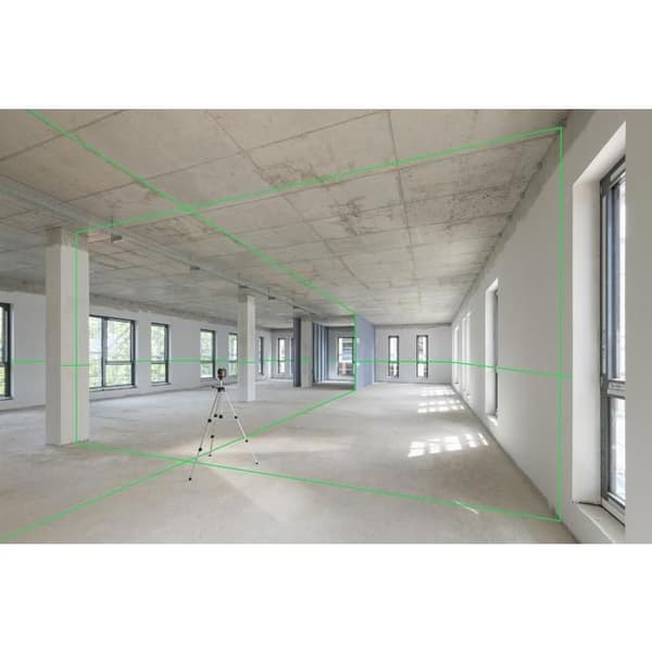 GEO FENNEL FLG 6X-GRÖN multi-line laser - 360° - 60m - GEO FENNEL varumärke - Gröna dioder - Räckvidd 60m