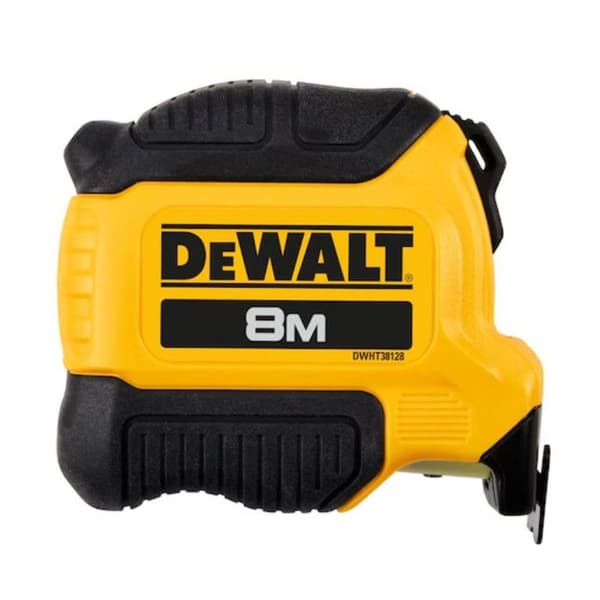 Måttband - DEWALT DWHT38128-0 - 8m - Gul - Tejp