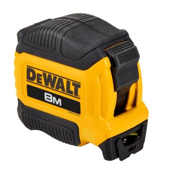 Måttband - DEWALT DWHT38128-0 - 8m - Gul - Tejp