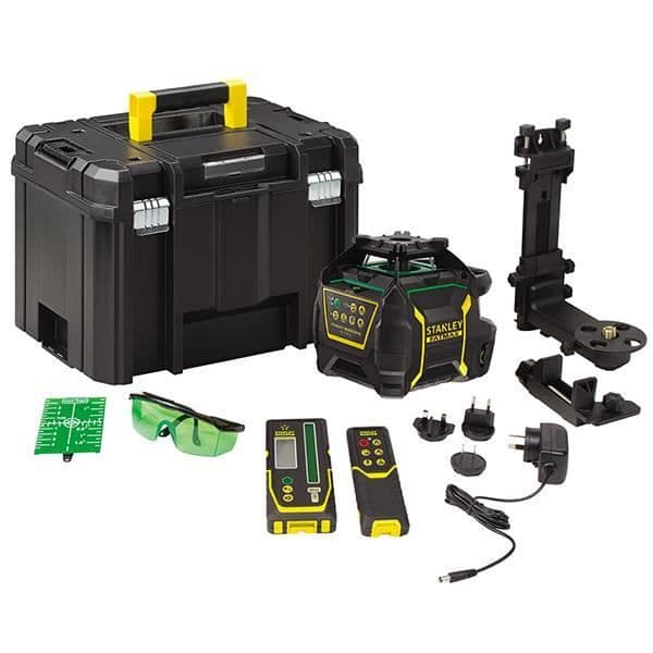 Rotationslaser - STANLEY - RL750L-G - Grön - Trådlös - 3 mm precision
