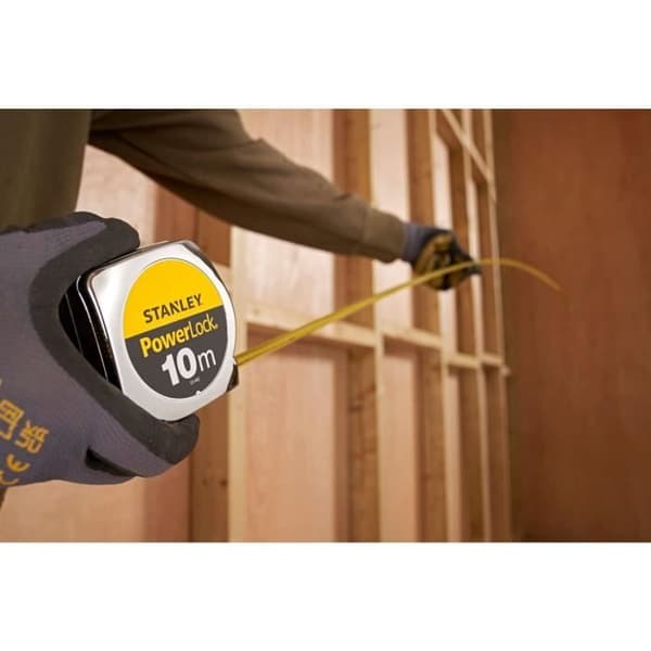 Mått - STANLEY - 1-33-442 - 10 m x 25 mm - Powerlock Classic ABS